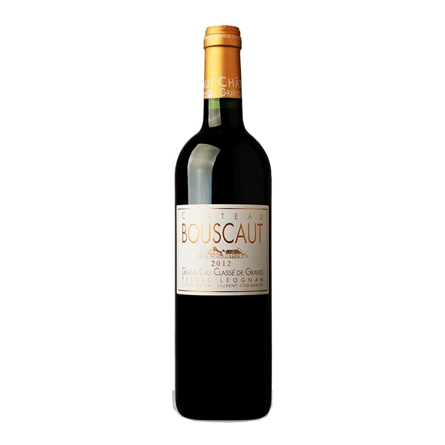 Pessac Léognan Grand Cru Classé Château Bouscaut 2010, en caisse bois