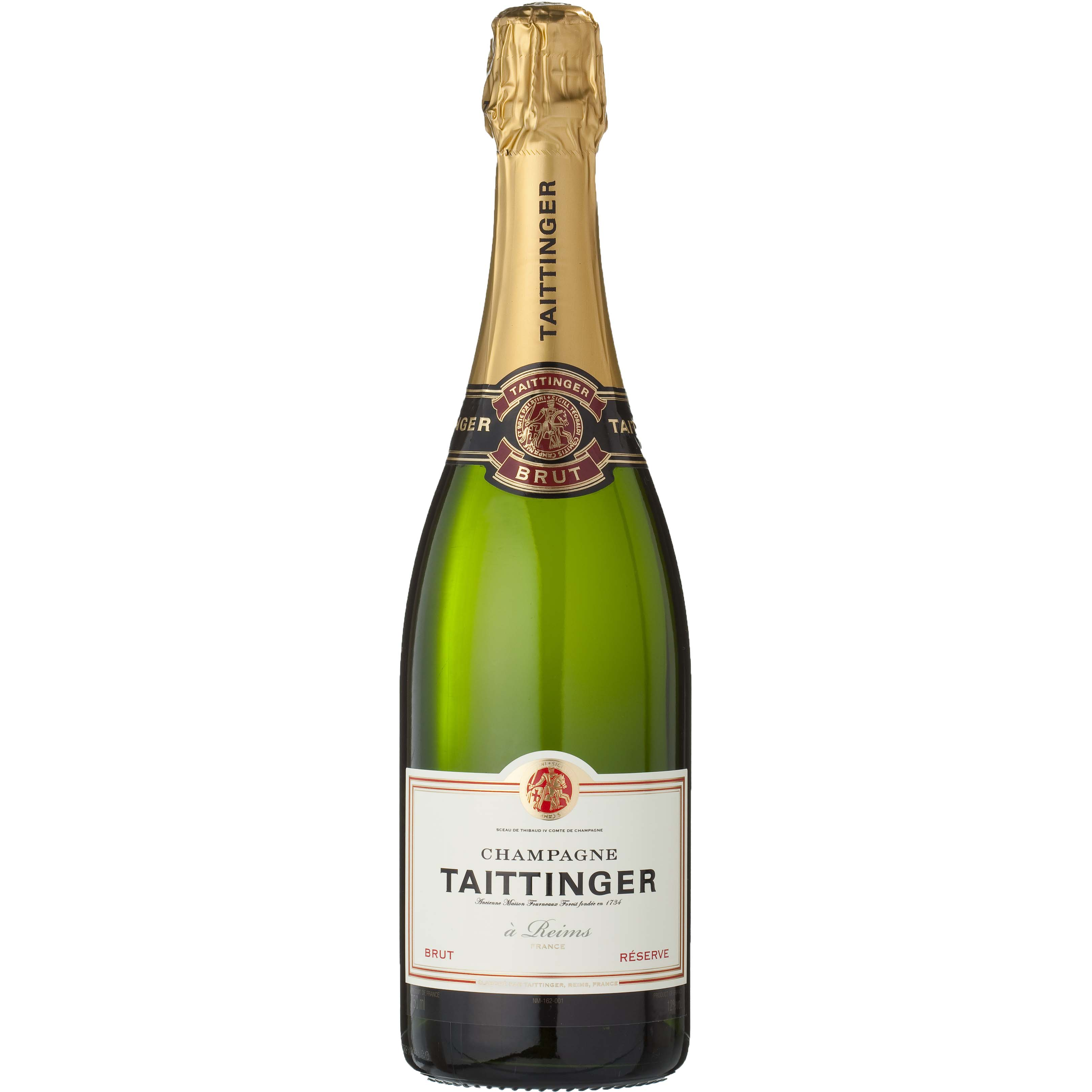 Champagne Taittinger Brut réserve en étui