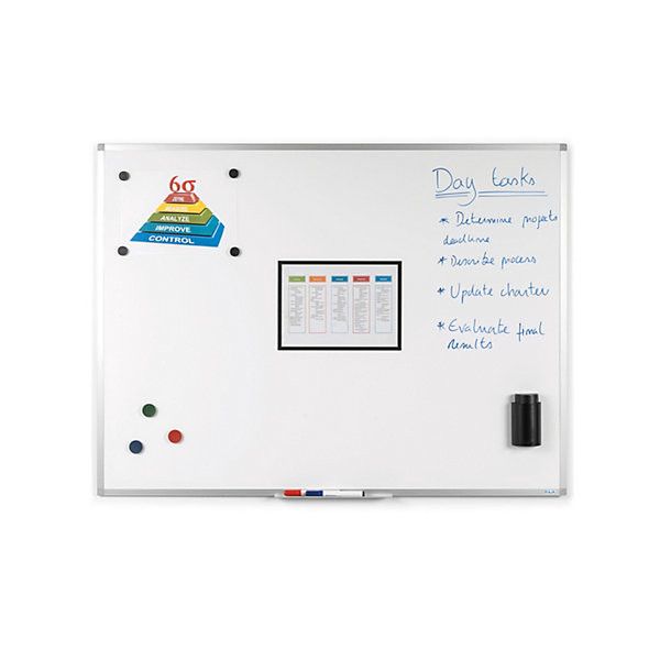 RAJA Tableau blanc émaillé 150x100cm