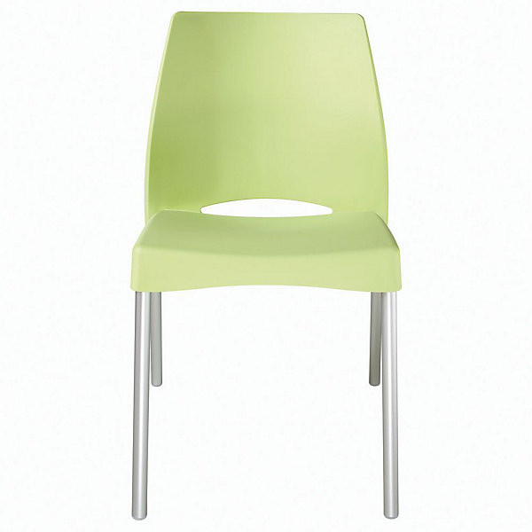 SWEETY Lot 4 chaises vert
