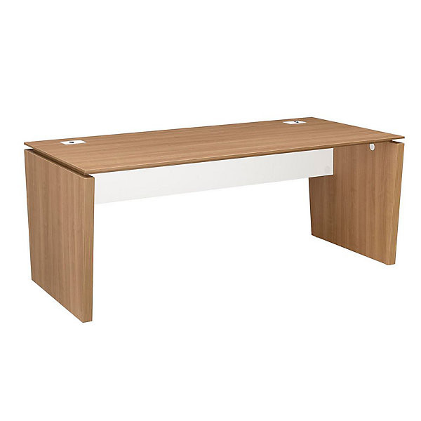 SUNNIVA Bureau 170x90cm pieds panneau
