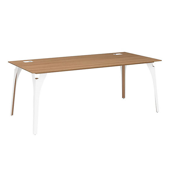 SUNNIVA Bureau 170x90cm pieds métal