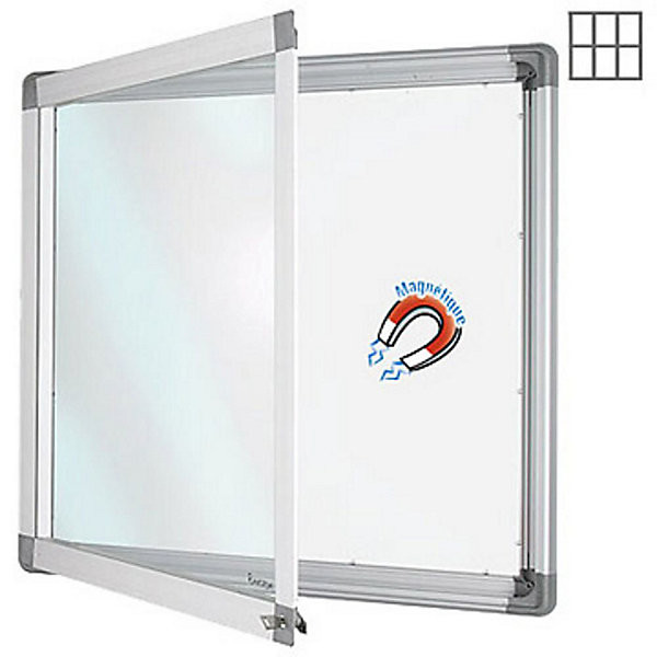 PLANORGA Vitrine Sécurit NF 6F 74x71cm métal
