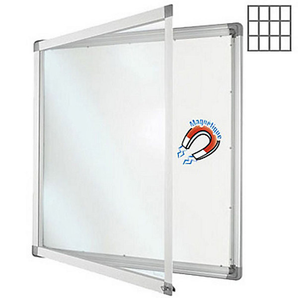 PLANORGA Vitrine Sécurit NF 12F 101x95cm métal