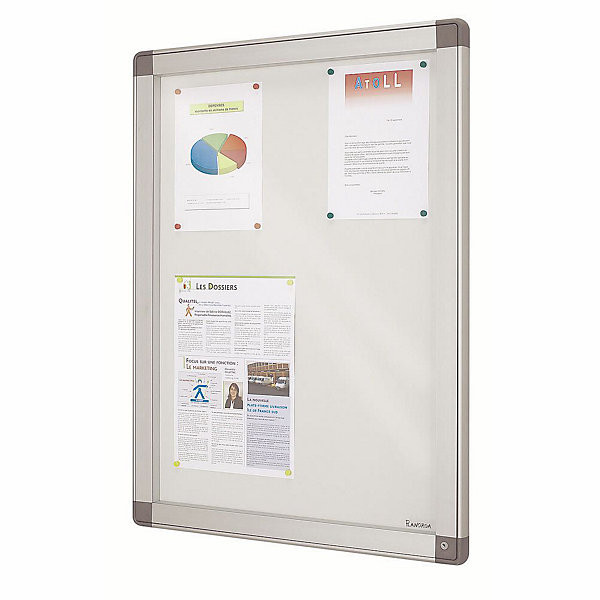 PLANORGA Vitrine Sécurit NF 4F 71x53cm métal