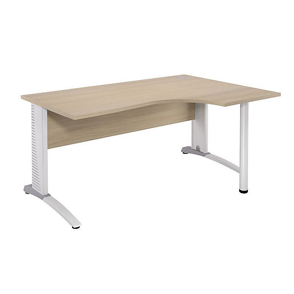 BIOSPACE Compact DT 180x110 blanc/chêne