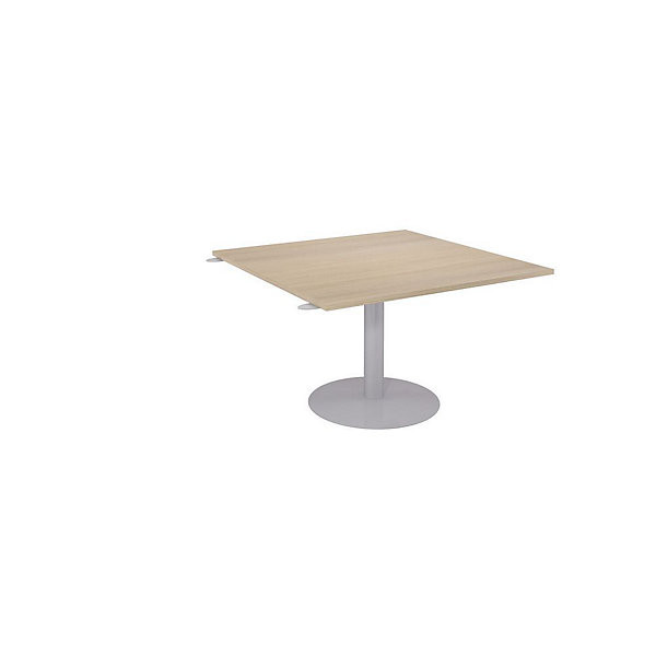 Extension 124,5x120 cm pied alu/chêne