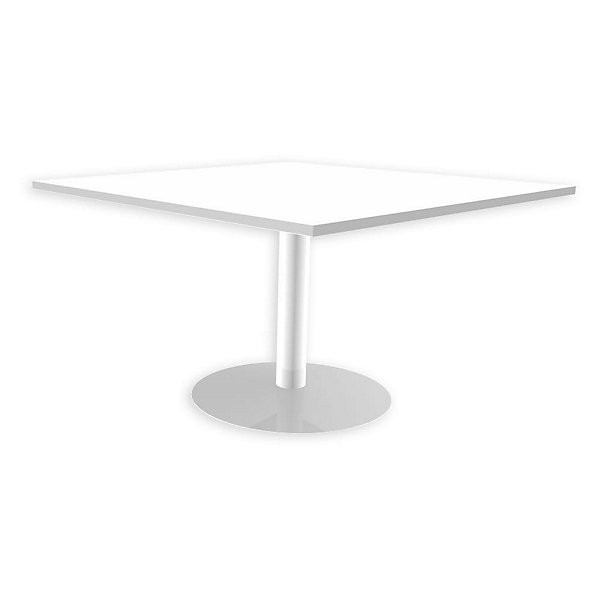 Extension 124,5x120 cm pied blanc/blanc