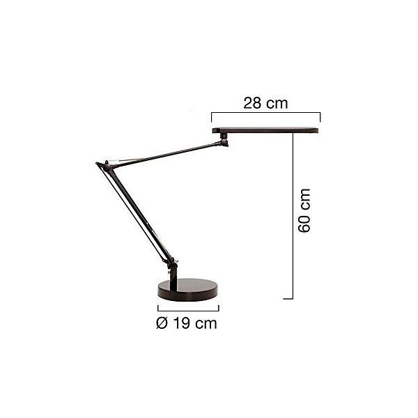 Lampe Unilux Led Mambo aluminium