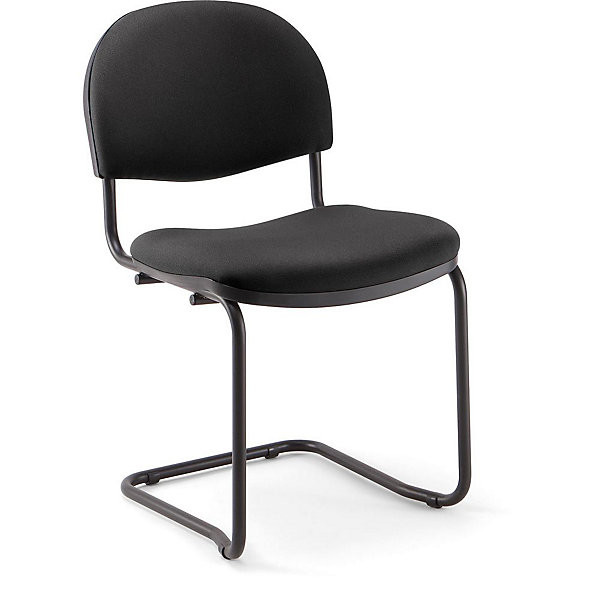 PRIMA LUGE Lot 4 chaises noir