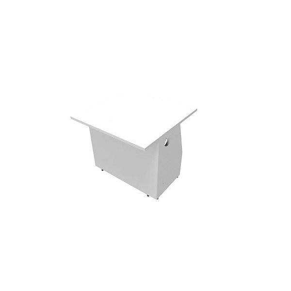 Comptoir droit bas PMR H72xL85cm blanc