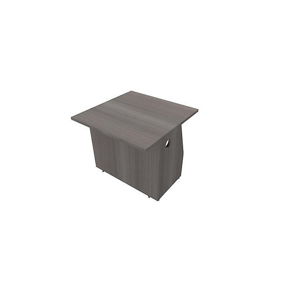 Comptoir droit bas PMR H72xL85cm cèdre