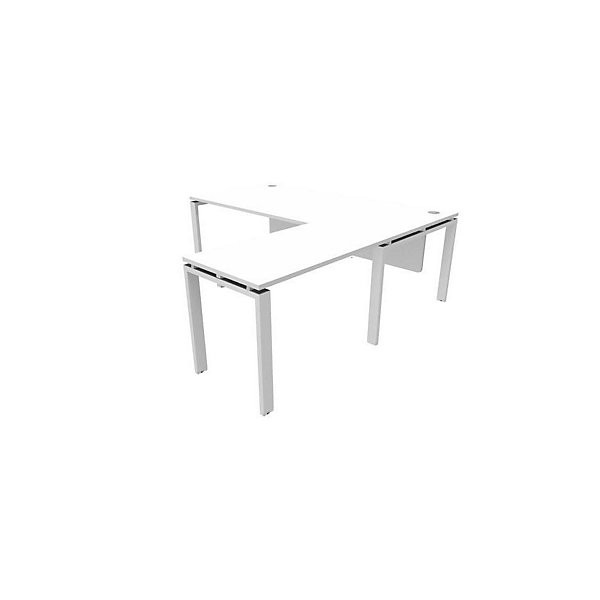 E-LINK Retour 100x60cm blanc/blanc