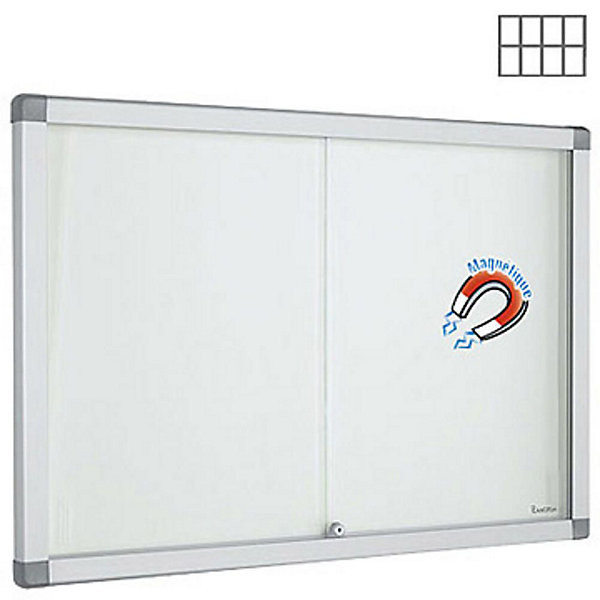 PLANORGA Vitrine 8F 68x92cm métal