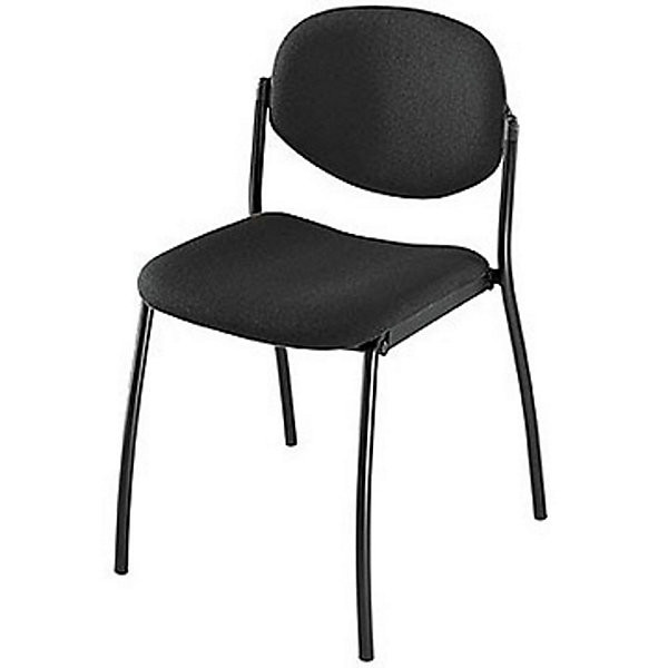LEXIA Lot 2 chaises noir