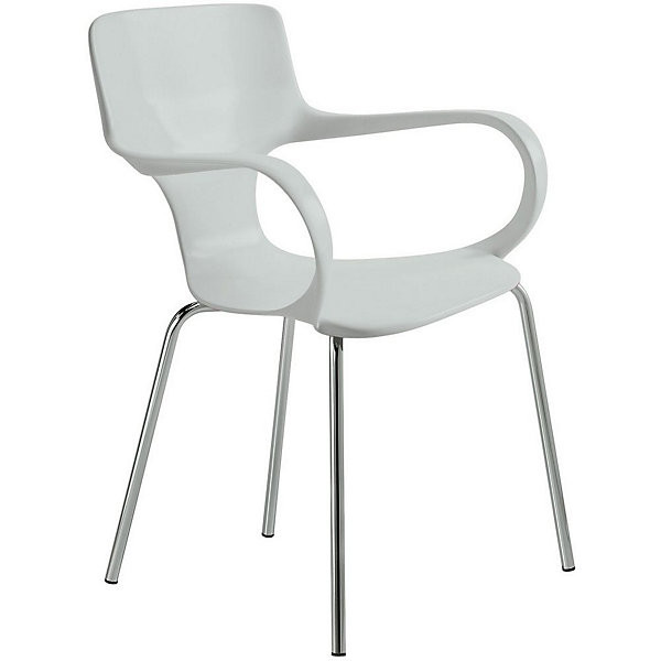 SOFIA Lot 4 fauteuils blanc