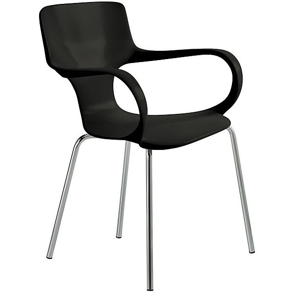 SOFIA Lot 4 fauteuils noir