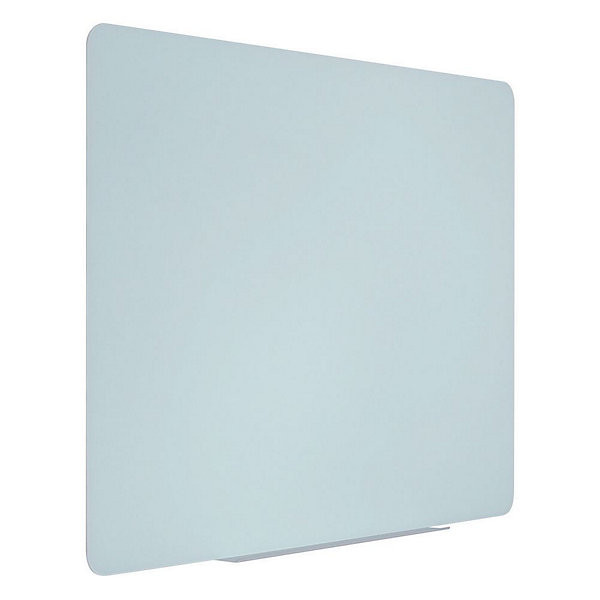 BI-OFFICE Tableau verre 90x60cm blanc