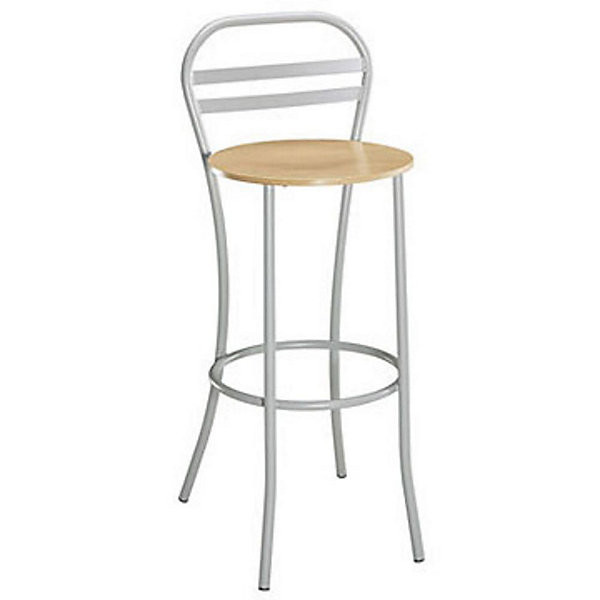 DESIGN Tabouret métal/bois