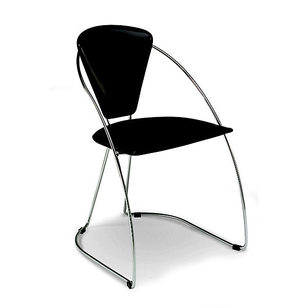 LAURA Lot 2 fauteuils noir