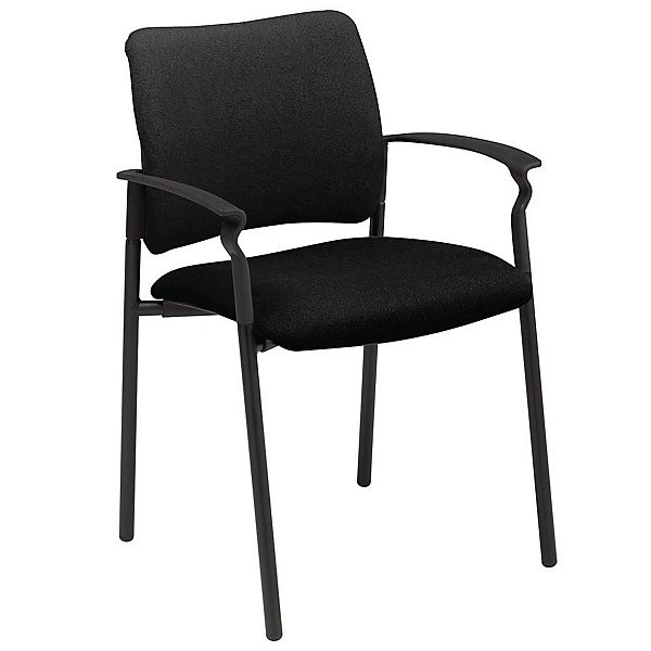BILBAO Fauteuil tissu noir