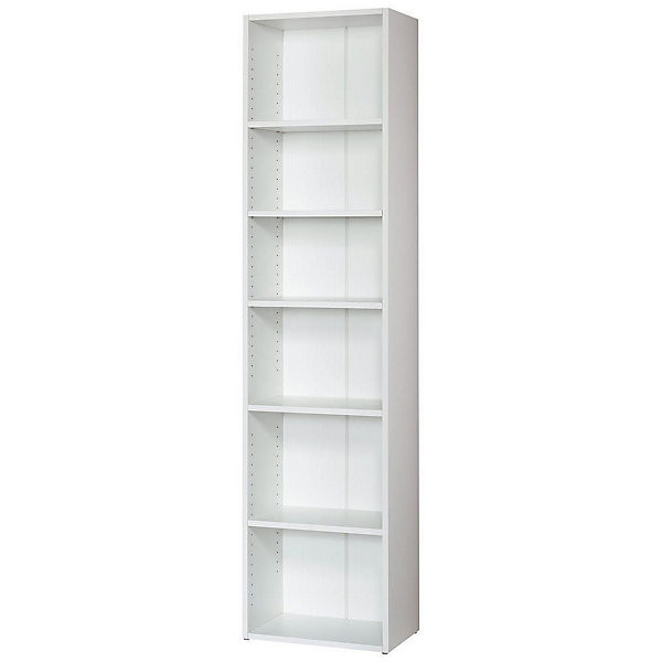 LIBRI Bibliothèque H200xL49cm blanc