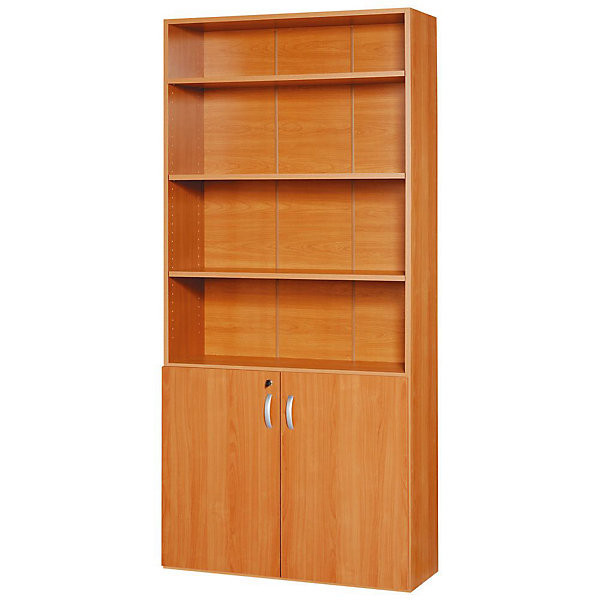 LIBRI Jeu 2 portes basses merisier