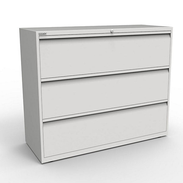 Comptoir 3 tiroirs L120xH102xP47 gris