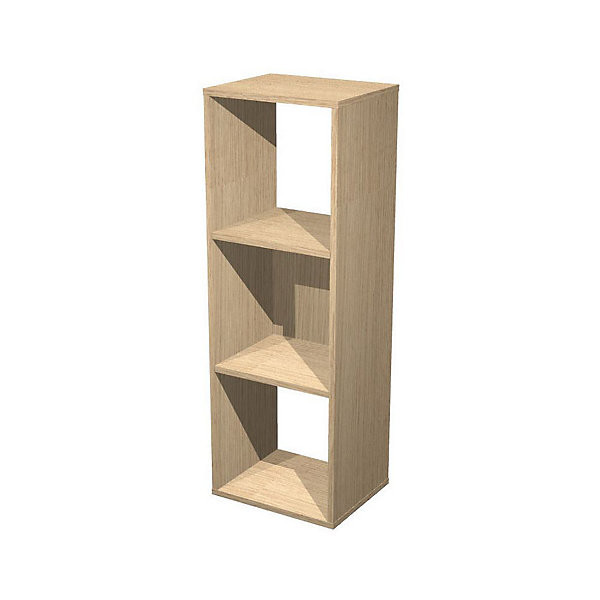 MULTICASES 3 cases H104xL36 chêne