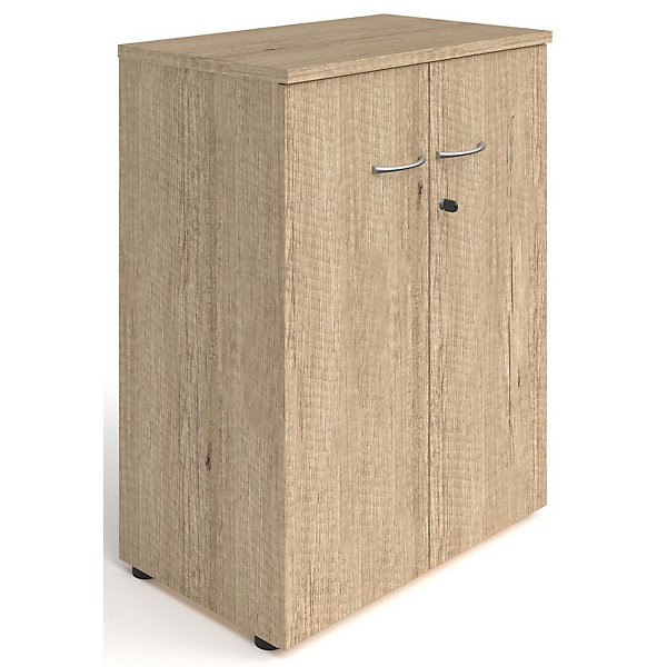 Armoire H104 x L80 cm avec portes chêne nébraska
