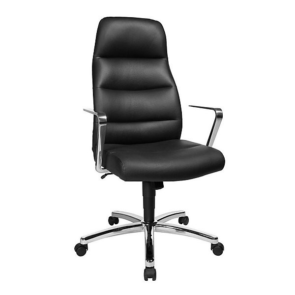 Fauteuil cuir Clarens 70 cm