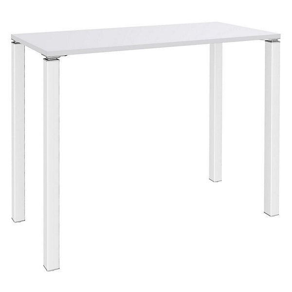 LOUNGE Table haute DEPART 140x60cm blanc/blanc