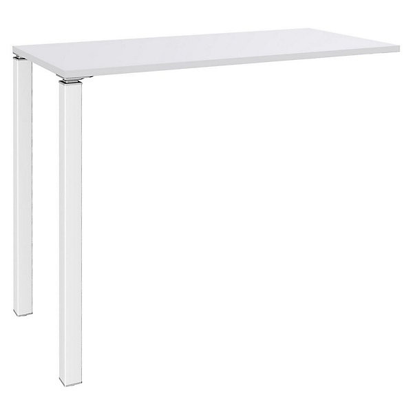 LOUNGE Table haute SUIVANT 140x60cm blanc/blanc