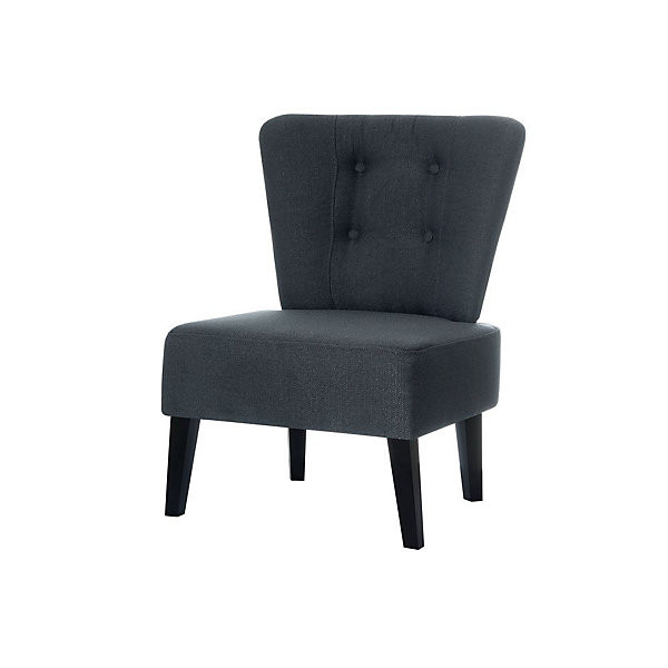 BRIGHTON fauteuil gris anthracite