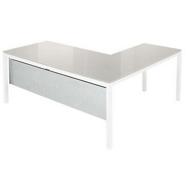 DELUX Voile de fond métal alu L180cm