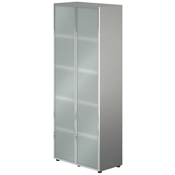 DELUX Armoire portes vitrées L86xH215cm