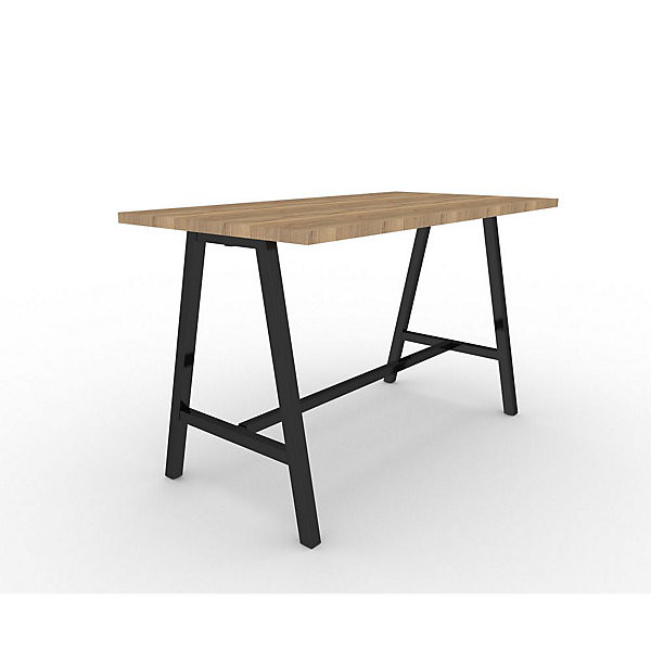 COHESION Table haute 180x90cm chêne