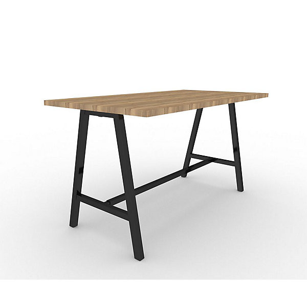 COHESION Table haute 200x100cm chêne