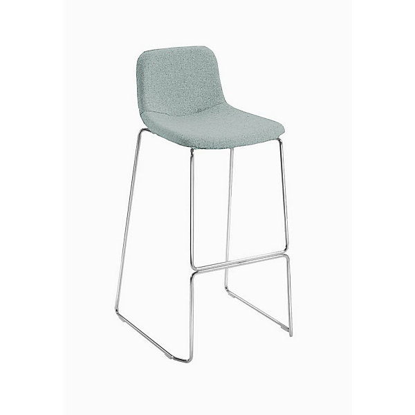 TOSCA Tabouret haut gris chiné