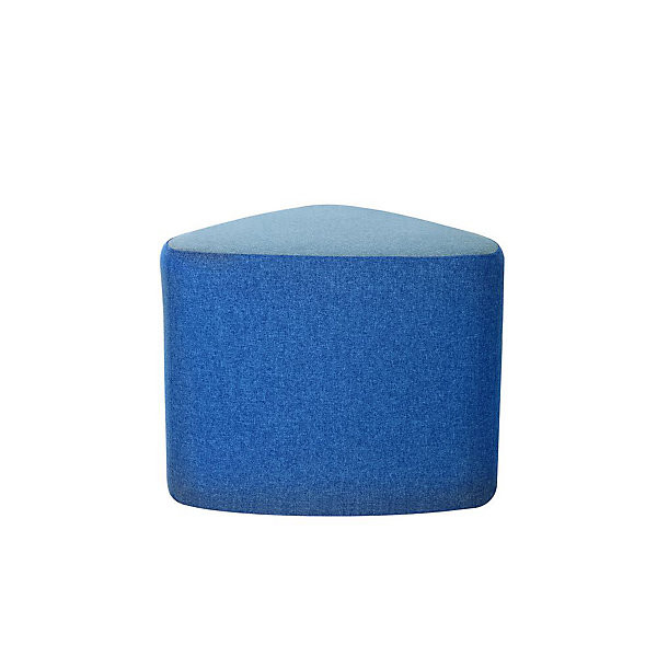 FLOWER Pouf bleu