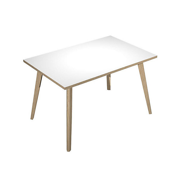 HALDEN BOIS Bureau 120x80cm blanc