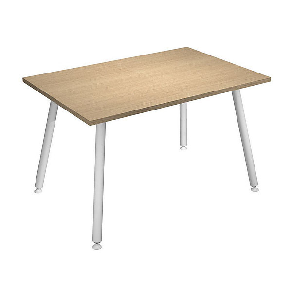 HALDEN METAL Bureau 120x80cm chêne