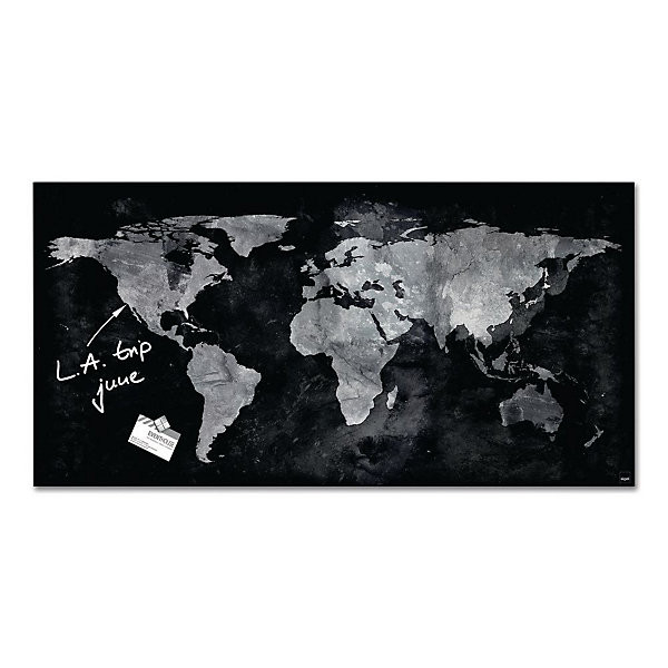 Tableau verre Artverum 91x46cm "Carte"