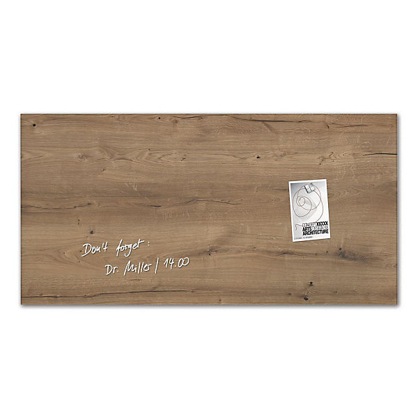 Tableau verre Artverum 91x46cm "Bois"