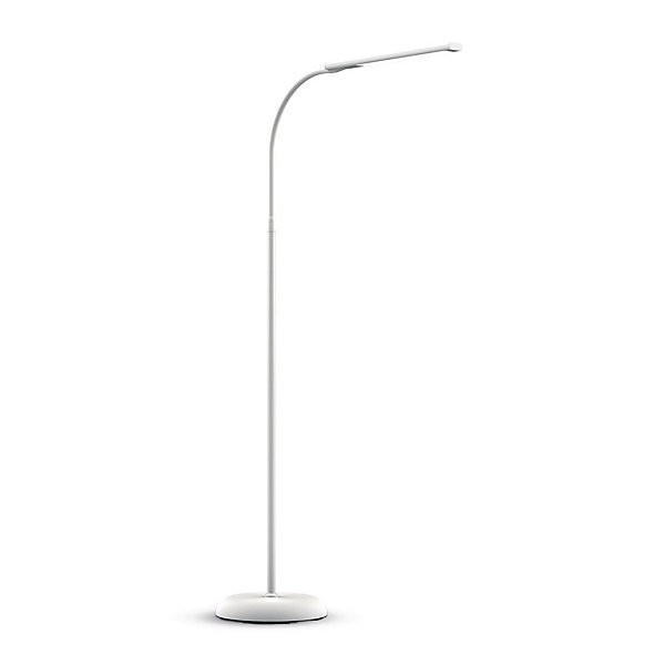 Lampadaire liseuse Maul Led Pirro blanc