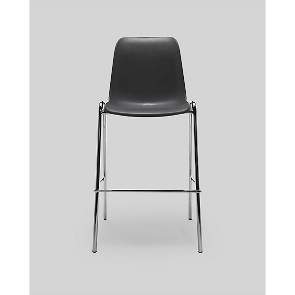COQUE Lot 4 tabourets anthracite