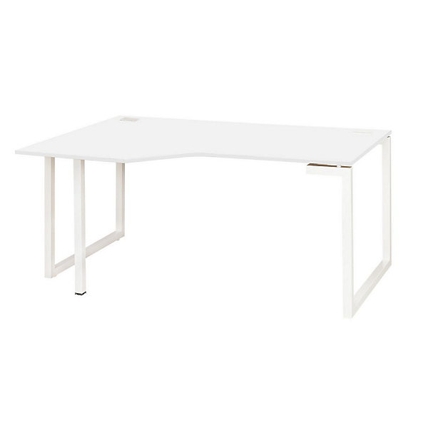 VITALY Bur. compact gauche 160x105 blanc