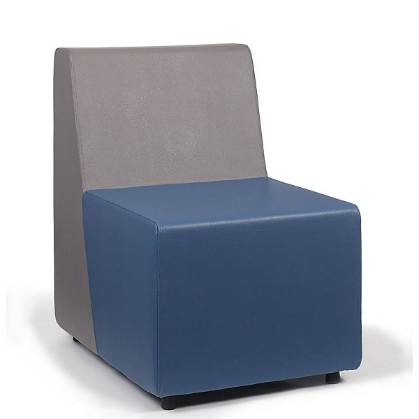 FLYN Chauffeuse 1 place gris/bleu