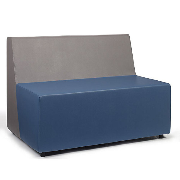 FLYN Chauffeuse 2 places gris/bleu