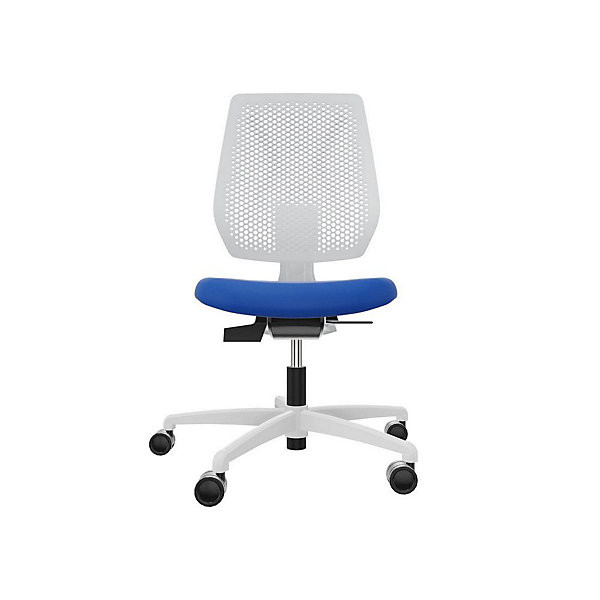 Siège Speed-O blanc/tissu bleu